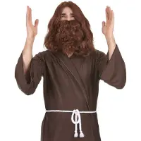 Vegaoo Jezus pruik en baard voor mannen