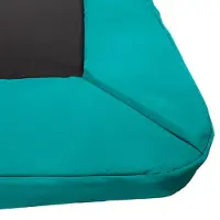 Magic Circle Pro Trampoline Rand Rechthoekig Groen 214 x 305 cm