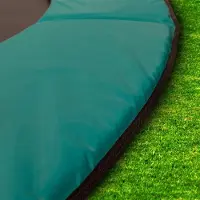 Magic Circle Pro Trampoline Rand Flat to the Ground Groen 410 cm