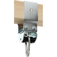 Marathon Schommelhaak met vierkante klem 90x90mm