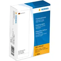 Herma Frankeeretiket 4330 130x40mm 500 stuks