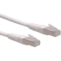 Roline patchkabel Cat.6 (Klasse E) S/FTP (PiMF), wit, 7 m