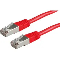 Value Patchkabel Cat.6 (Class E) S/FTP (PiMF), rood, 7 m