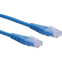 Roline UTP-kabel, Cat.6, 0,3 meter, blauw