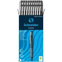 Schneider balpen Loox, zwart, 20 st.