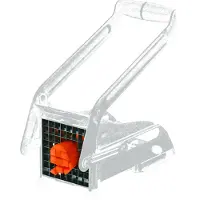 GEFU Inzet voor Fritessnijder - Accessoire voor Frietsnijder - 9 x 9 mm - RVS - 13760