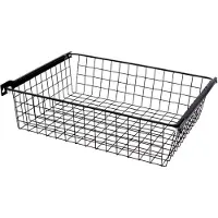 Duraline Draadmand En Geleider Storage Zwart 56,9cm