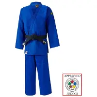 Mizuno Judopak Yusho IJF | Blauw (Maat: 1.5 (155))