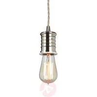 Elstead Lighting Elstead Pendelarmatuur, fitting E27, gepolijst nikkel