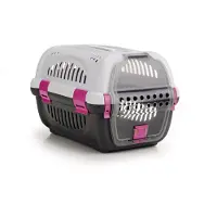 Beeztees Rhino - Reismand - Grijs/Roze - 51x34,5x33 cm