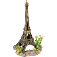 Flamingo Eiffeltoren Aquariumdecoratie Geassorteerd