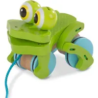 Melissa & Doug Houten Trek Kikker