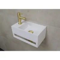 Saniclear fonteinset bali links met gouden kraan