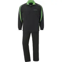 Jan Vanderstorm trainingspak Plus Size EIRIK zwart/groen male | Maat: 68 (4XL)