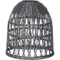 Star Trading Knute kap, zonder fitting, Ø 30 cm, grijs