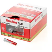 Fischer Duopower pluggen 8x40mm (100 Stuks)