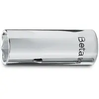 Beta 1/4” Dopsleutels zeskant, lange uitvoering 900L 12 - 009000191