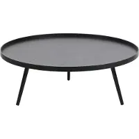 Woood Bijzettafel Mesa 100cm, kleur Zwart