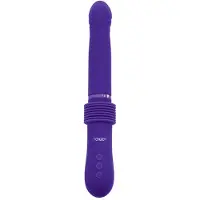 Toyjoy - Magnum Opus Supreme Thruster 2 - Vibrators Up-Down Paars