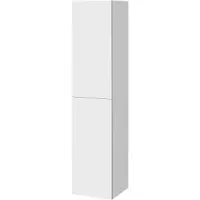 AquaVive Hoge Badkamerkast Cec/sav 35cm - Hoogglans Wit - Met 2 Deuren - 35x160x35cm
