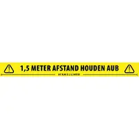 Adam hall Social Distance vloertape 50mm 66m