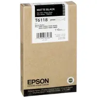 Epson ink cartridge matte black T 611 110 ml T 6118