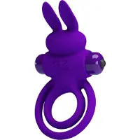 Pretty Love Vibrerende Cockring met Konijnenoortjes Clitoris Stimulator