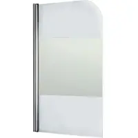 AquaVive Badwand Salina 80x140cm Chroom