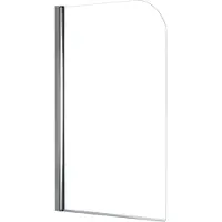 AquaVive Badwand Lipari 140x80cm Chroom