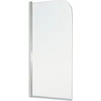 AquaVive Badwand Borneo 80x150cm Chroom