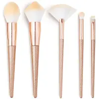 Makeup Revolution Precious Stone Brush Set Rose Quartz - Kwasten Set - Cadeauset - Make-up - Cadeau
