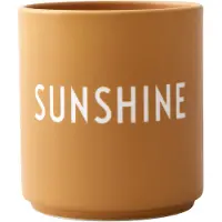 Design Letters favoriete mok 25 cl Sunshine (Geel)