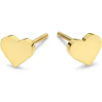 CO88 Collection Collection Elemental 8CE 70300 Stalen oorbellen - hart - 6 mm - Goudkleurig