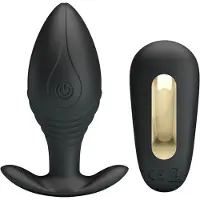 Pretty Love Regina Vibrerende Buttplug - Zwart