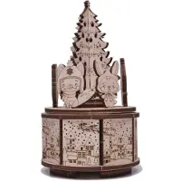 Wood Trick Christmas Dance - Houten Modelbouw - Muziekdoos