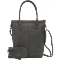 Zebra trends Shopper met Etui Natural Bag Kartel XL Croco Zwart