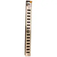Sencys schuifrooster 4x37cm (aluminium)