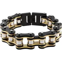 Zippo Bike Chain Zwart/Goud - 17,5 cm