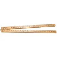 Skandia Duimstok 1M Hout 4Dlg