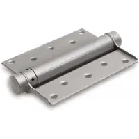 IBFM Bommer scharnier enkelwerkend 75 mm zilvergrijs