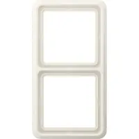 JUNG CD582W Afdekking Frame 2-voudig Crème-wit 1 stuk(s)