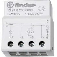 Finder 13.91.8.230.0000 Stroomstootschakelaar Op- en inbouw 1x NO 230 V/AC 10 A 2300 VA 1 stuk(s)