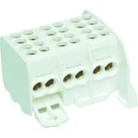 Hager KH23C KH23C 3P wit aansluitblok Klem 3-polig 80 A 1 stuk(s)