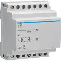 Hager ST315 Veiligheidstransformator 12 V, 24 V 5.25 A