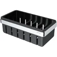 Geesa Douchemand Frame 21 cm Zwart Chroom