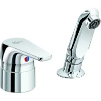 Ideal standard Cerasprint kappersmengkraan met uittrekbare handdouche met straalregalaar chroom