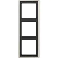 JUNG ES2983 Afdekking Frame 3-voudig RVS 1 stuk(s)