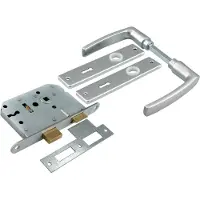 Starx DAGNACHTSLOT MET BESLAG WIT/ALUMINIUM