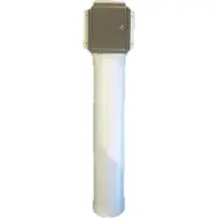 Etsero Roll-up closetrollen dispenser 13.7x77x13.5cm v. maximaal 6 rollen RVS geborsteld