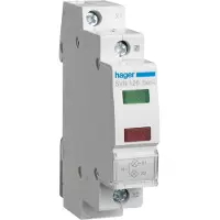 Hager Verlichte druktoetsschakelaar 230 V SVN126